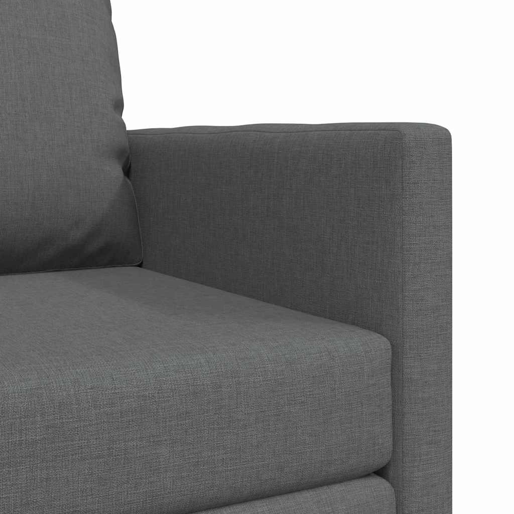 Sleeper Sofa 60 Cm Dark Grey Fabric