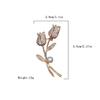 Elegant Tulip Design Women's High-End Fashion Brooch Pin