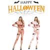 Jumpsuit Halloween Women Bloodstain Printing Leotard Party Show Clothes Cosplay