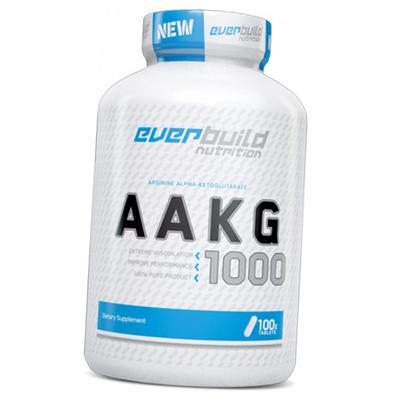Arginino alfa-ketogliutaratas, AAKG 1000, EverBuild Nutrition 100 tabl. (27402006)