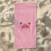 Süßes Schwein watschelt Handtuch Für Schwimmen Yoga Fitnessstudio Schnelltrocknend Weich und hautfreundlich Strandtücher Ganzjahres