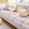 Sofa Cover Cotton For All Seasons Home Sofa Cushion Printed Anti Slip Seat Cover Modern Sofa Cover Cloth Backrest Armrest Pad