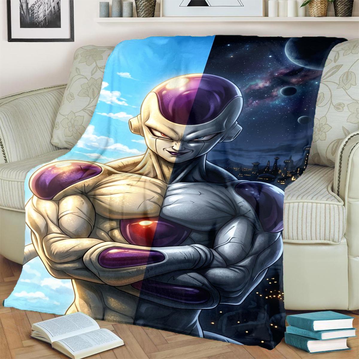 

Dragon Ball! Soft Warm Blanket Flannel Print for Bedrooms, Sofas, Beds, Chairs, Picnics, Travel 75x90cm