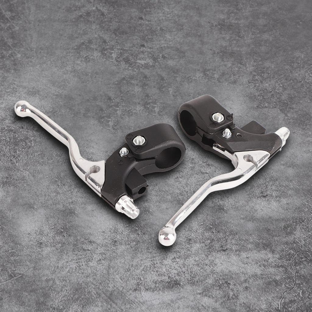 1 Pair of Universal 22mm  78in Handlebar Brake Lever for 47cc 49cc Mini Pocket Dirt Bike ATV