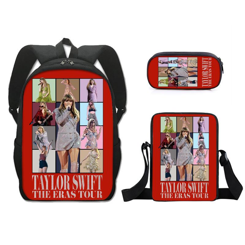 Taylor Swift Taylor Swift Zaino Scolastico Zaino per Bambini Piccola Borsa a Tracolla Astuccio Zaino