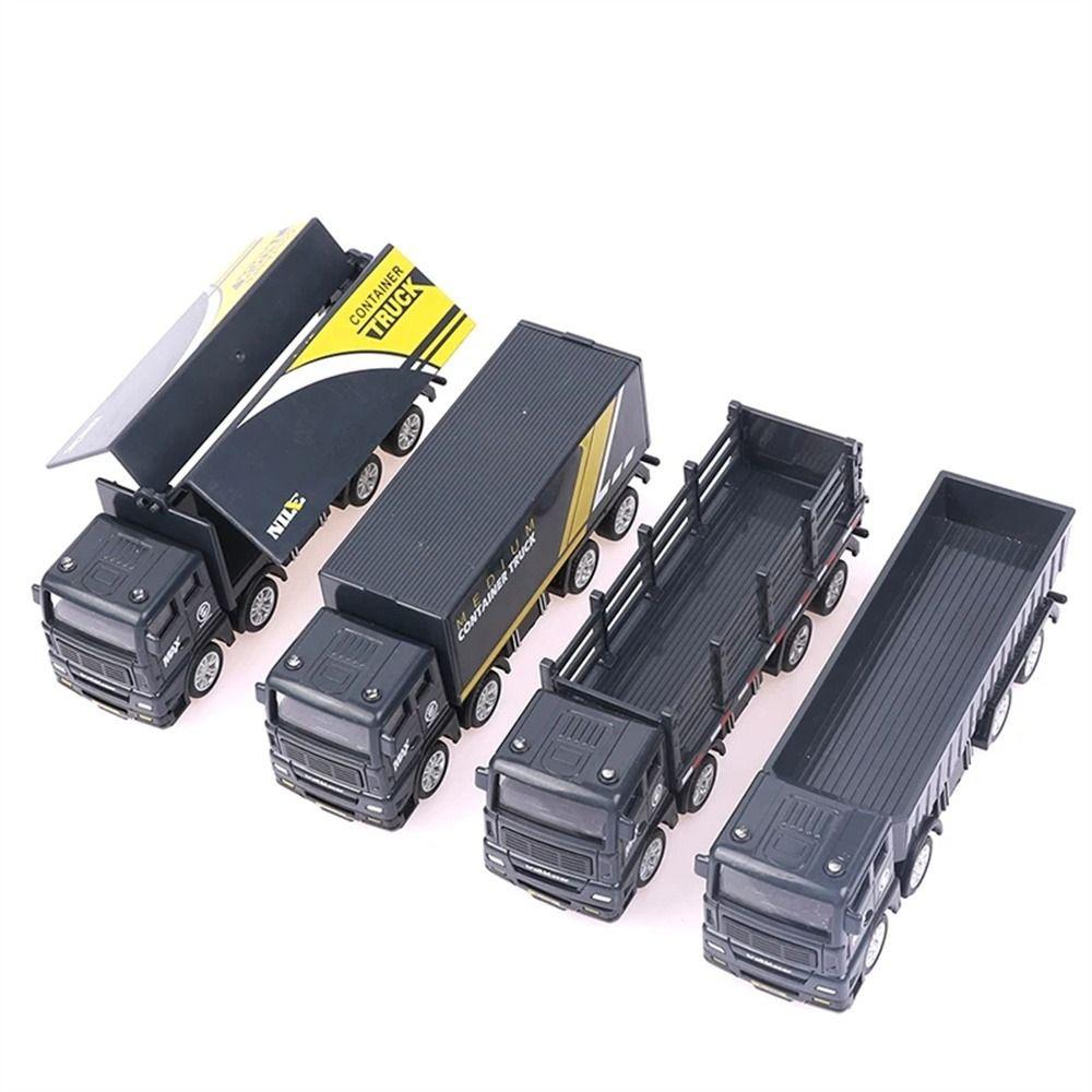 Simulation Simulated Truck Toy Transporter Car Model Toys Pull Back Car  Educational Toys
