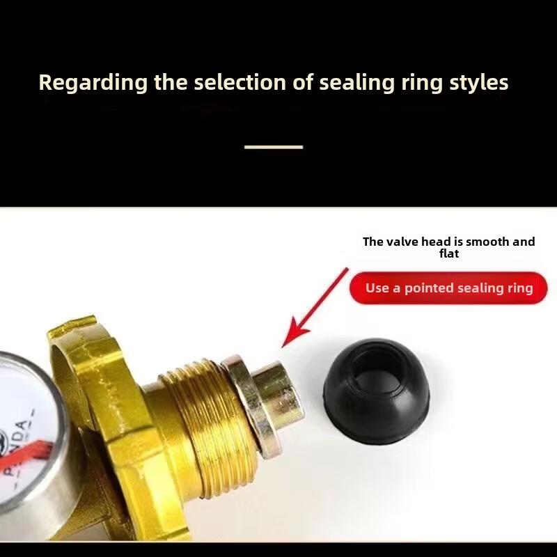 Household Gas Cylinder Pressure Reducer Valve Rubber Gaskets