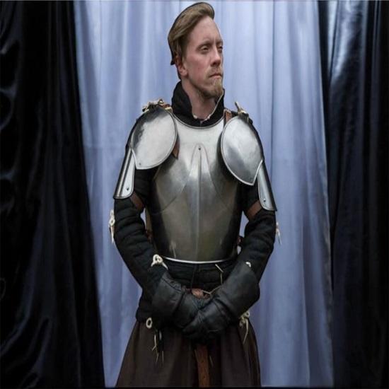 Medieval Handmade Adjustable Costume Half Body Armor For Halloween  Theatrical Stage Larp Costume