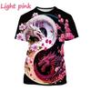 Selling New Yin Yang 3D Print Funny T-Shirt Oriental Culture Bagua Tai Chi Round Neck Short Sleeve Men's And Women's Casual Tops
