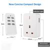 30m/100ft Long Range Remote Control Plug Socket 13A/3000W Heavy Duty Wireless Light Switch