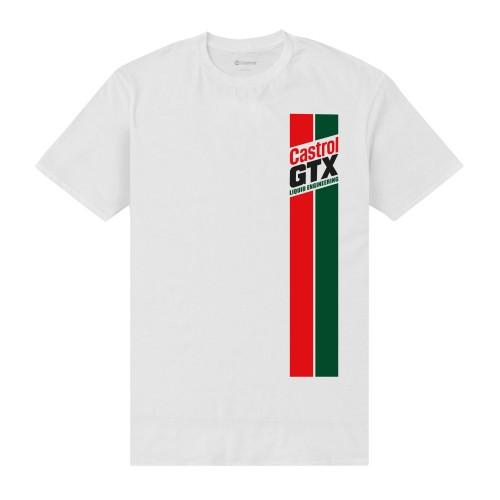 Castrol Unisex Adult Racing Stripe T-Shirt