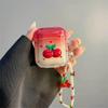 Cute girl heart cherry new AirPods 1 generation protective case apple pro1 generation bluetooth headset case 1 generation ins
