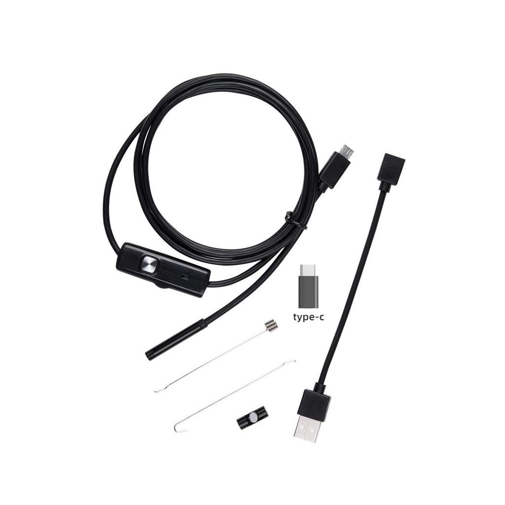 8mm 200W HD Type-C Android Endoscope for Automotive, Dental, and Air Conditioning Ducts