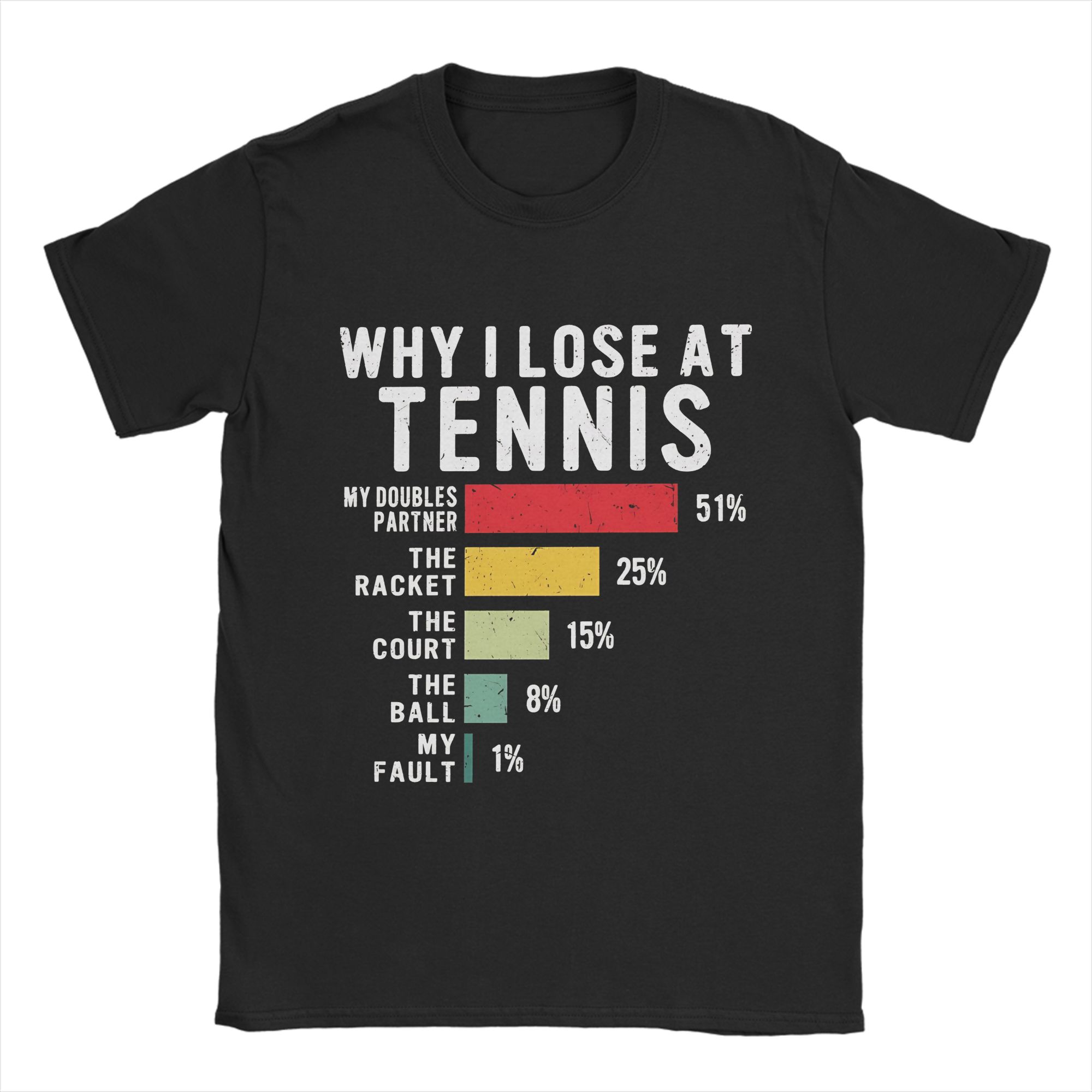 

Why I Lose At Padel Tennis Funny Excuses T-Shirt for Men Leisure Pure Cotton Tee Shirt Short Sleeve T Shirts Classic Cloth... S разноцветный