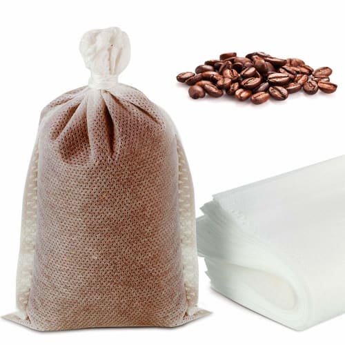 

200-Count Cold Brew Coffee Filters, Mess-Free Coffee Filters, Mesh Tea Filter Bags, Disposable Mesh Extraction Bags for Concentrated Coffee Makers, Co