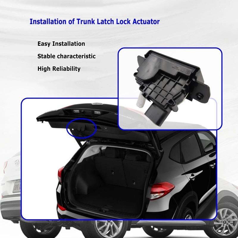 81230-D3000 5p Rear Trunk Tailgate Lock Latch Actuator For Hyundai Tucson Kia Sportage 2016- 2.0 2.4L 81230D3000 New