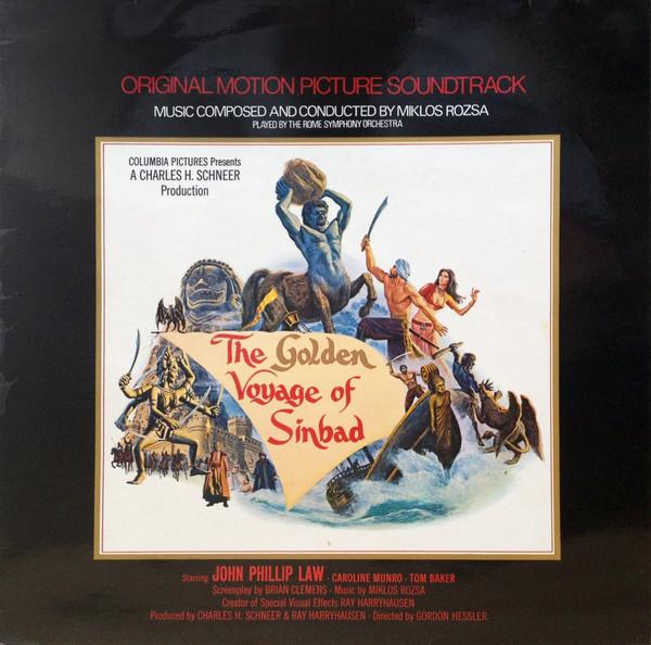 LP Record MIKLÓS RÓZSA / SYMPHONY ORCHESTRA O - The Golden Voyage Of Sinbad: Origin UAS29576 United Artists  1974 UK Pop Used