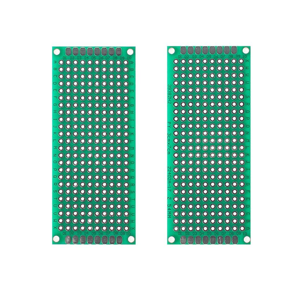 1PCS/10PCS Double Sided Board 2*8CM  5*7CM 10*10CM Green Prototype Pcb Universal Board Electronic DIY Kit