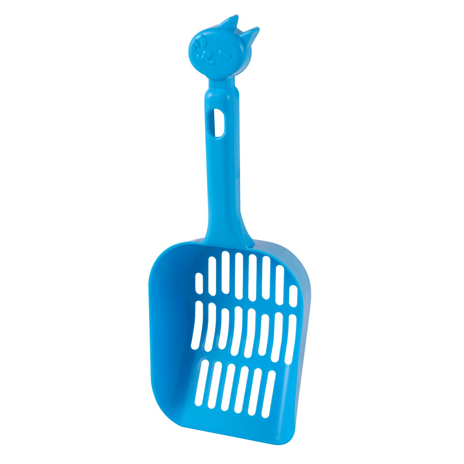 

Dropshipping Sale Plastic Dog Cat Food Spoon Shovel 3 Colors Convenient Feeder Plastic Pet Feed Scoop синий