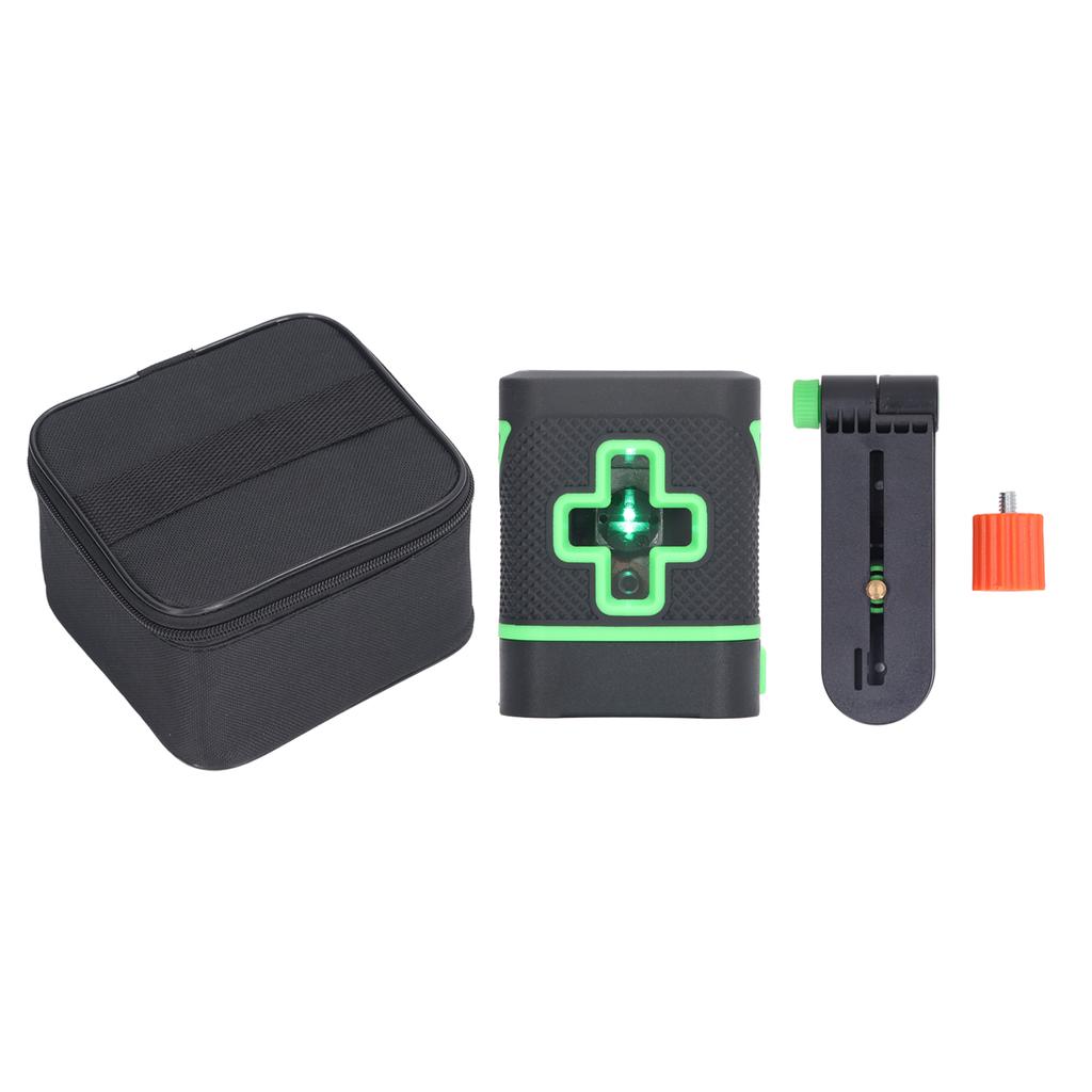 Cross Line Level Self Leveling Laser Line Green Beam Leveler Horizontal Vertical Alignment Tool
