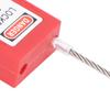 Lockout Tagout Lock Stainless Steel Cable Lock Safety Lockout Padlock with 2 Keys