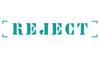 Printtoo Reject Self Inking Rubber Stamp Pre-Inked Office Stamp- Home Office Business Stationery, Black- 42 x 9