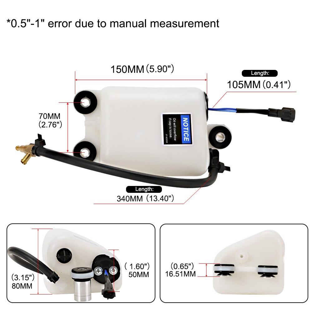 Outboard Oil Tank Assembly for Mercury Mariner 884525T1 8M0064075 1200-8M0064075 200HP 225HP 250HP 2000-2013