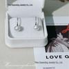 S925 Sterling Silver Freshwater Pearl Earrings - Women's High-Luster Classic Shoe Hook Design