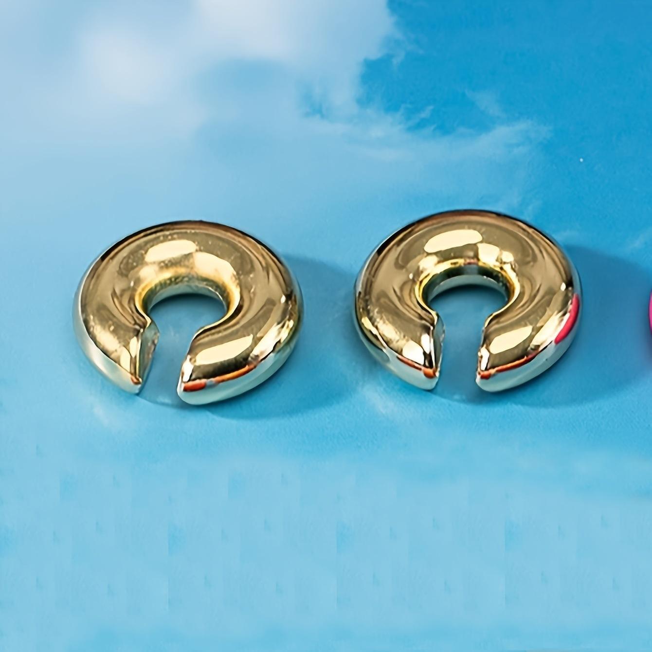 Клипсы для ушей креативные персональные модные серьги