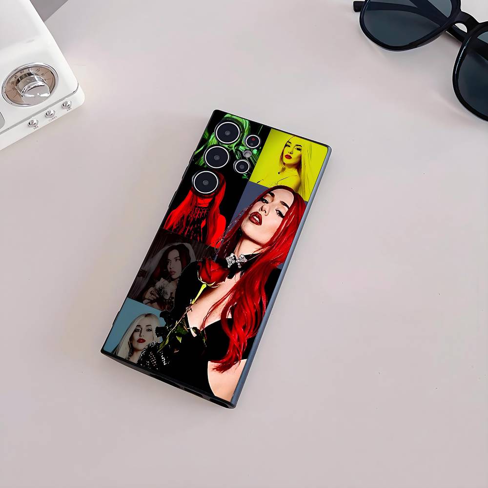 Fashion A-Ava M-Max Phone Case For Samsung Galaxy S25 S24 S22 S23 Ultra S21 S20 Plus 5G Frosted Non-Slip Full Cover Soft Case