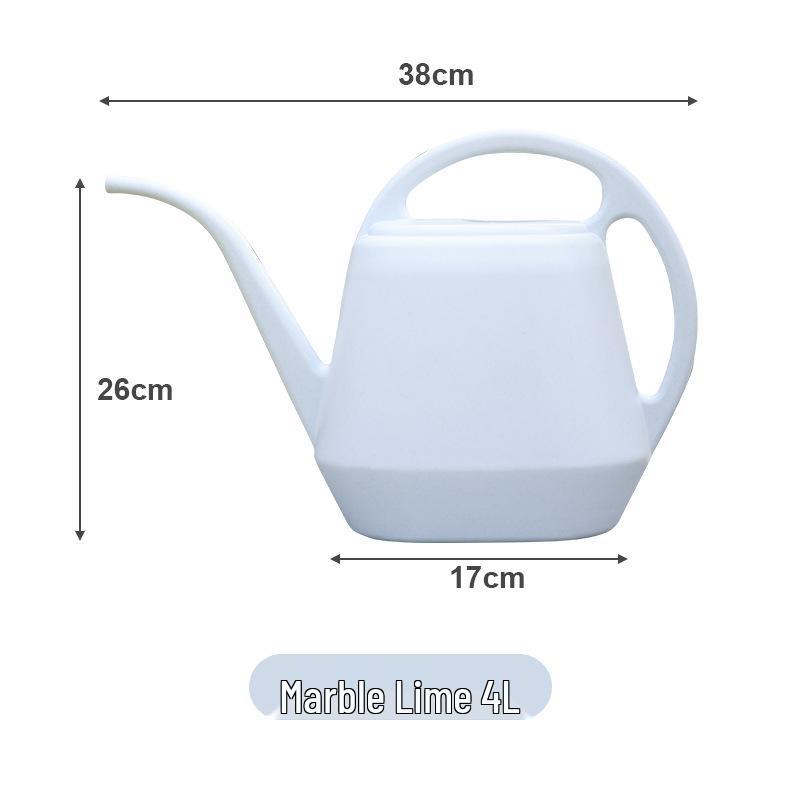 Large Capacity Plastic Watering Can with Long Spout for Gardening, Ideal for Flowers and Vegetables