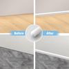 1PC 1/3meters Self-adhesive Bathroom Water Stopper Scalloped Corner Line Countertop, Wall, Ceiling Edge Decorative Strips