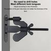 Portable Door Lock Privacy Extra Security Lock Anti Theft Travel Inside Door Locker For Traveling Home Bedroom Apartmen