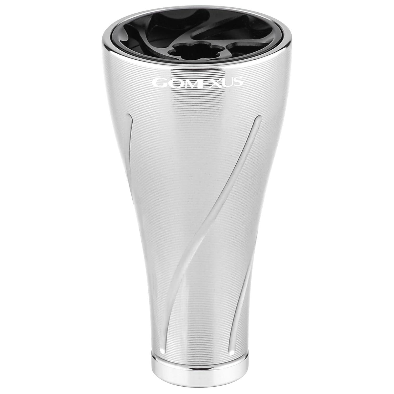 Used New Gomexus A20P Reel Handle Knob Daiwa Type S Shimano Type A Soare Regza Regalis Handle Replacement Aluminum Alloy 20mm Knob Compatible with