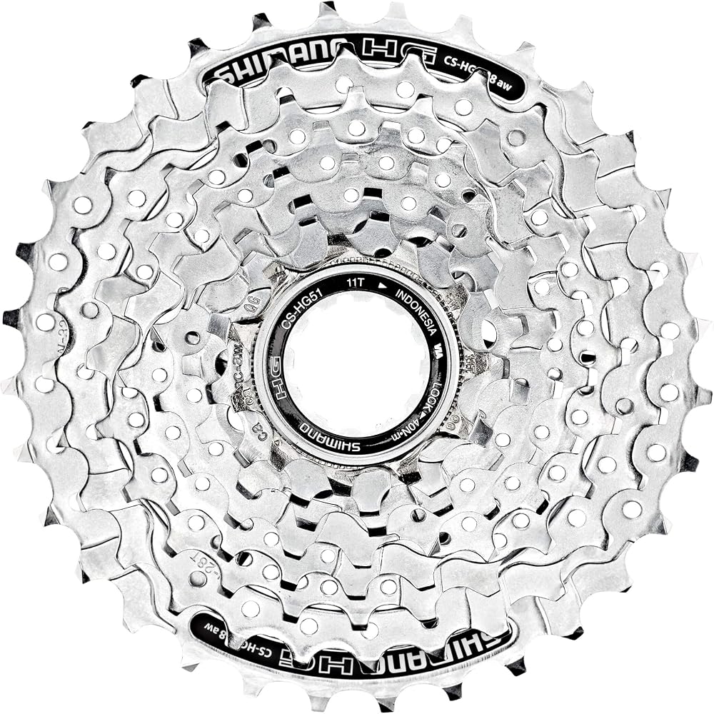 Shimano CS-HG51-8I 8-Speed Cassette Sprocket 11-30T 524-00212 Cycling Component