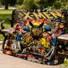 1pc X Men Outdoor Flannel Throw Blanket Soft, Lightweight & Warm for Sofa, Office