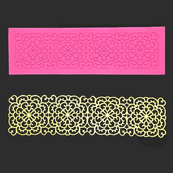 Fondant Mold Food Grade Flexible Cake Lace Mold Chocolate Mould Pastry Tool for Bakery