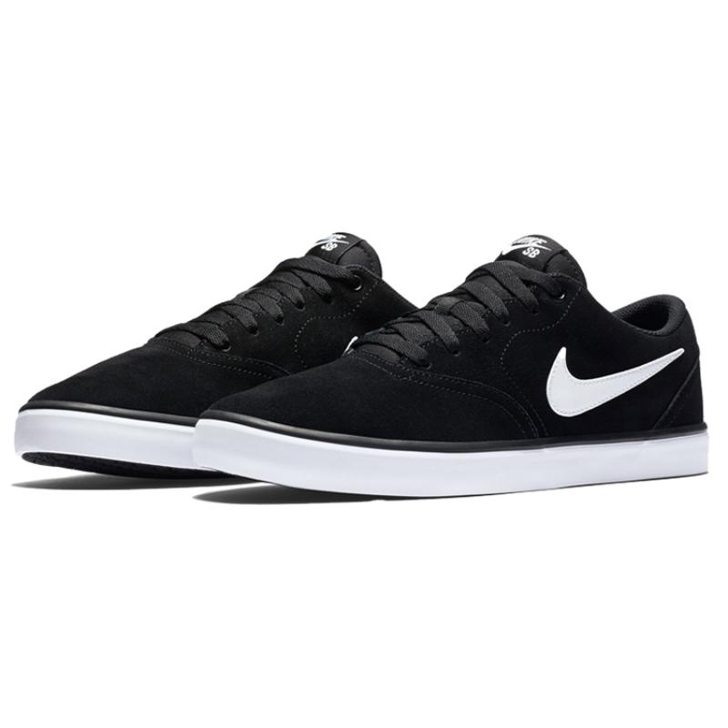 Nike Sb Check Solar Black/White Skateboard Shoes 843895-001