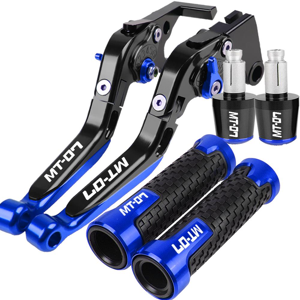 2022 für YAMAHA MT07 MT 07 Motorrad Bremse Kupplung Hebel Lenker Hand Grip Enden MT-07 2014 2015 2016 2017