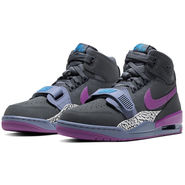 New JORDAN Legacy 312 Dark Grey Purple AV3922-005