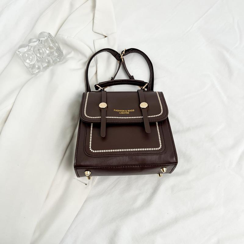 Niche design bag new backpack women's handbag college style school bag retro travel messenger bag