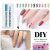 12 Color Quick Dry Nail Art Pens Fine Tip for Precise Drawing Not Require Lamp Water Based Safe for DIY Manicures