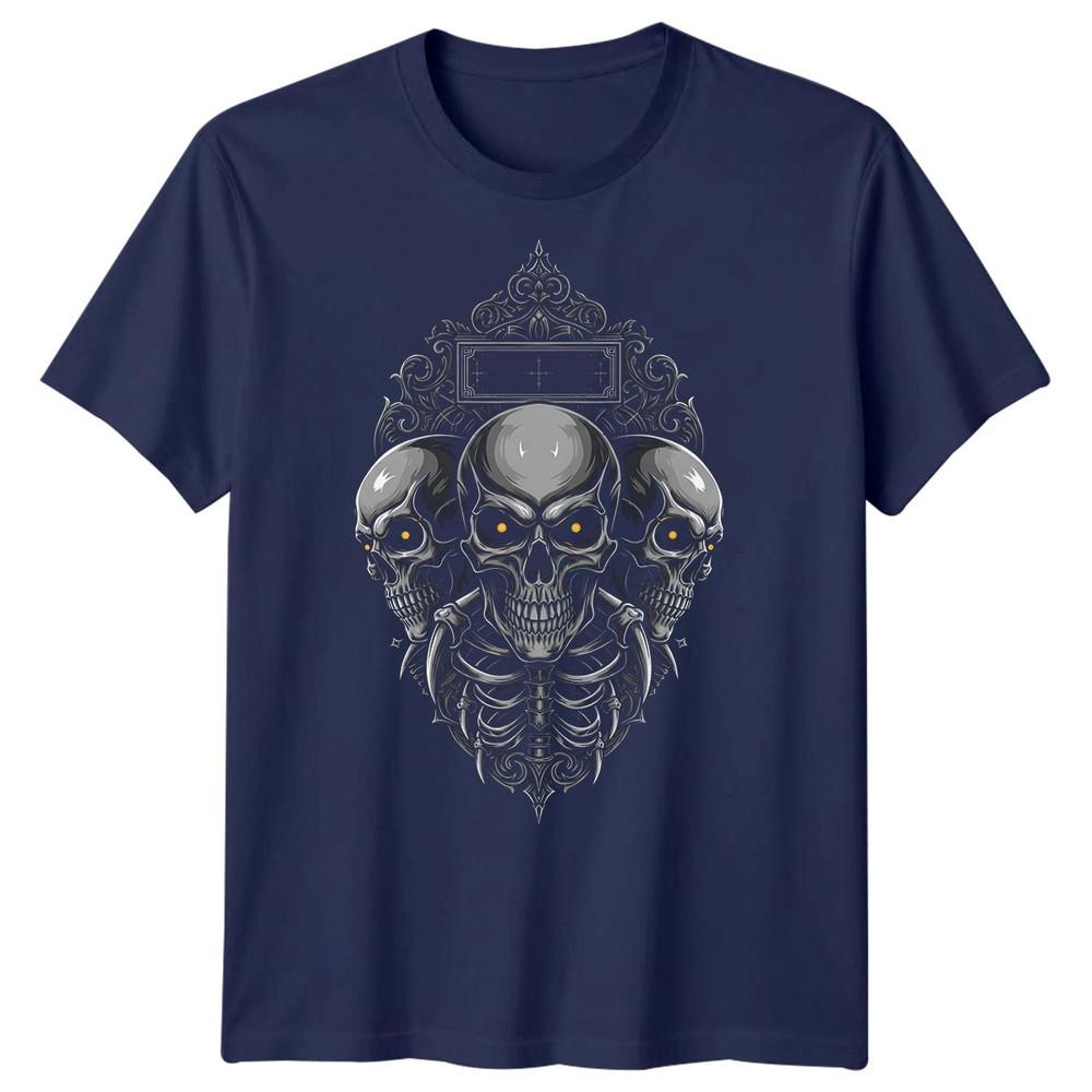 Skulls Dark Art Unisexs TShirt Ornate Graphic Tee