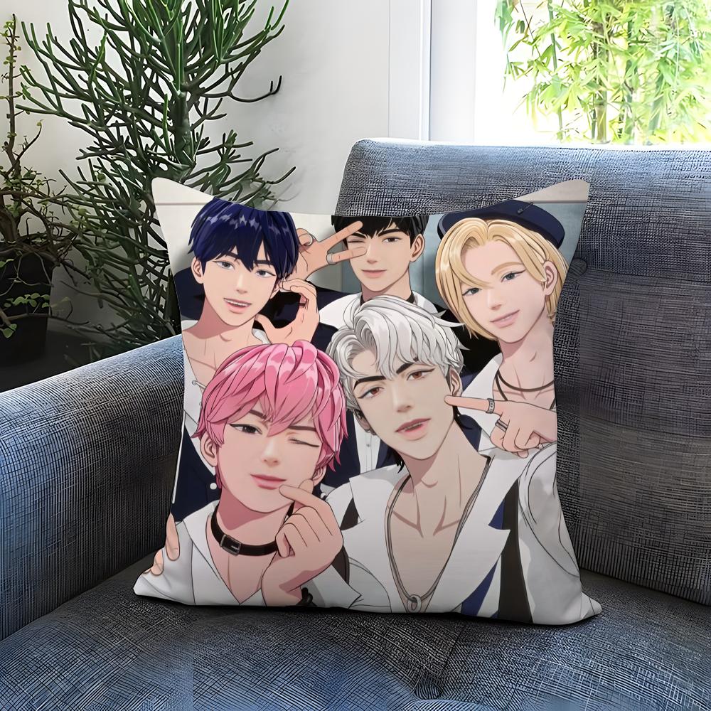 Stylish PPplaveing Cushion Cover Comfortable Reversible Pillow Cover Ideal for Car Sofa Bedroom  Beyond