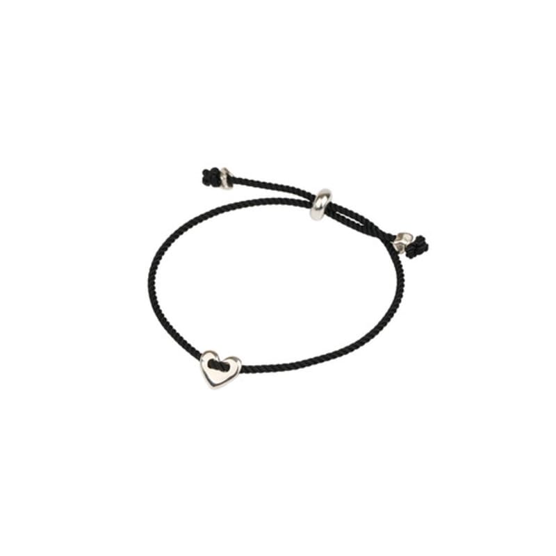 MATIAS Heart String Bracelet (Black)