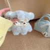 Cute Fluffy Plush 3D Cartoon Elephant Earphone Case for Airpods Pro 4 3 2 1 Headset Protective Cover For Air Pods Pro 2
