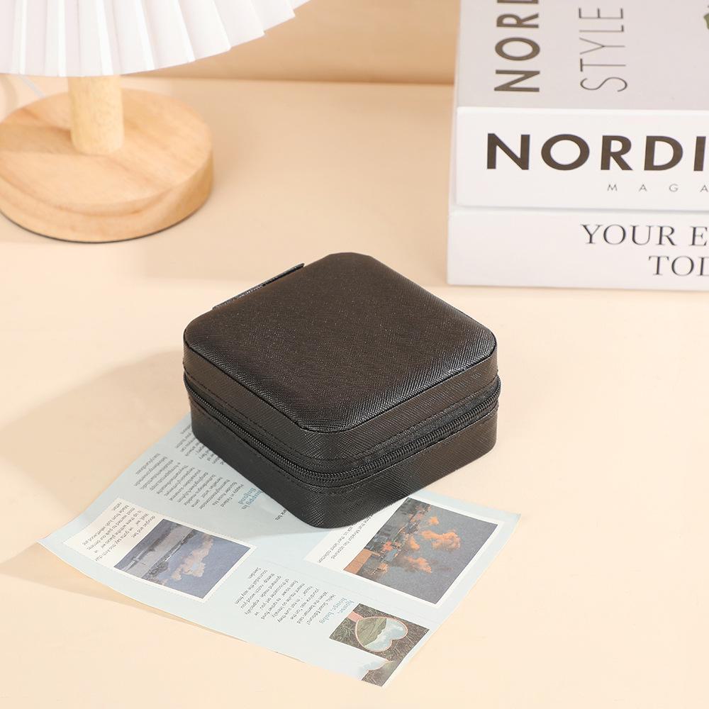 Luxury Portable Jewelry Box for Rings, Necklaces & Earrings