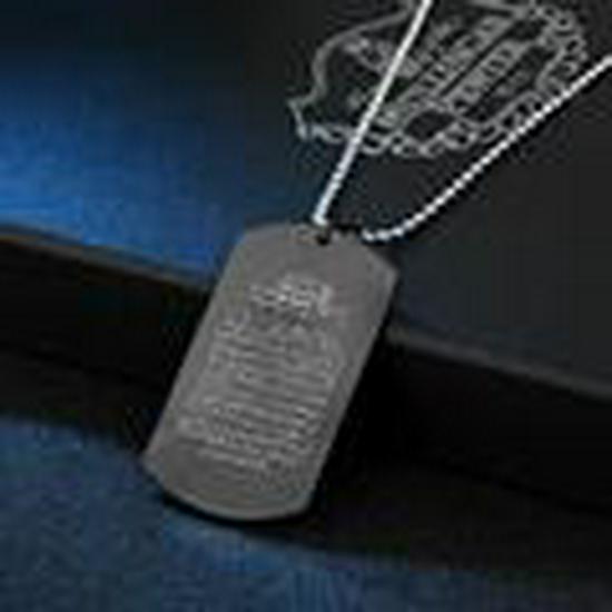 Stainless Steel Men's Fashion Cross Pendant Necklace