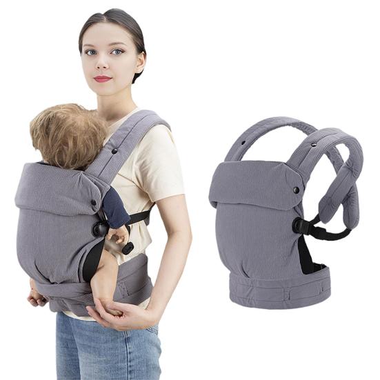 Baby Carrier for Newborns To Toddlers 7-36 Lbs Ergonomic 4-in-1 Design Adjustable Hip Seat Straps Supports Healthy Hip Spinal Development Baby Carrier