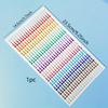 Eyes DIY Rainbow Color Patch Art Accessories Music Festival Stage Performance Face Jewels Rhinestone Makeup Accessories